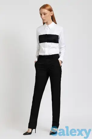 Зауженные брюки средней посадки vassa&co, фотография 1