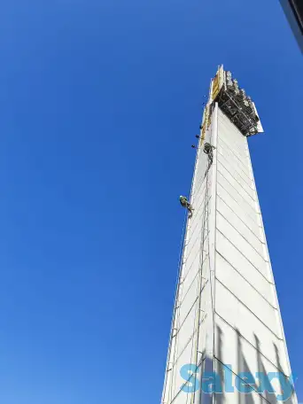 Капитальный ремонт фасада / Покраска фасада / Отделка фасада / Ремонт фасада / Промышленный альпинизм / Высотные работы, фотография 7