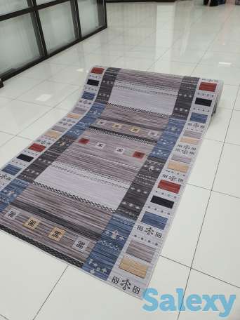 Трендовая ковровая дорожка в скандинавском стиле ковер коврик 140см, фотография 1