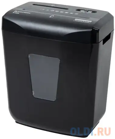 Уничтожитель (шредер) brauberg 818m, 5 уровень секретности, фрагменты 3х10 мм, 8, фотография 1