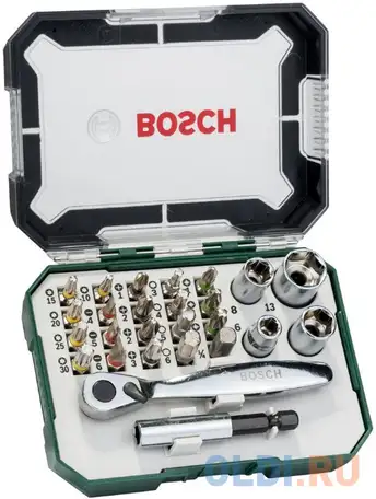 Набор бит bosch promoline 26шт 2607017322, фотография 1