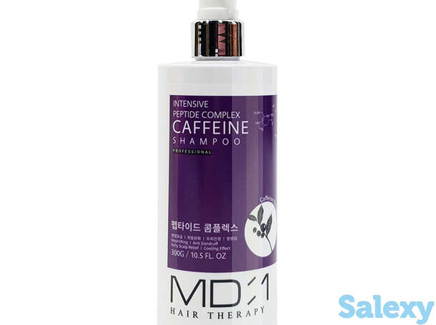 Шампунь для волос med:b md:1 intensive peptide caffeine shampoo (300 мл), фотография 1