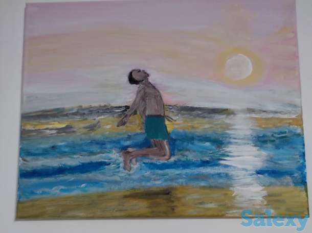 Продам картины авторские(нарисованы  мной)Природа . Материал доска. Размер 28*53 ,Природа Сибири материал доска 28*53,, фотография 4