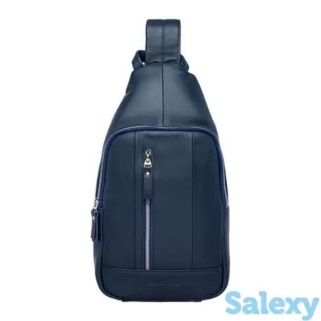 Рюкзак на одной лямке nibley dark blue, фотография 1