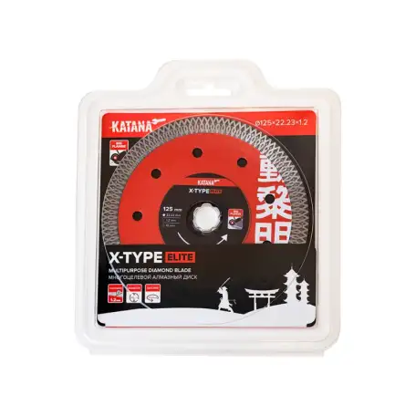 Многоцелевой алмазный диск KATANA X-TYPE ELITE, фотография 5