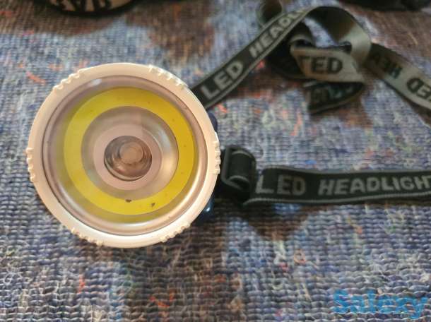 Фонарик налобный новый качество, фотография 1