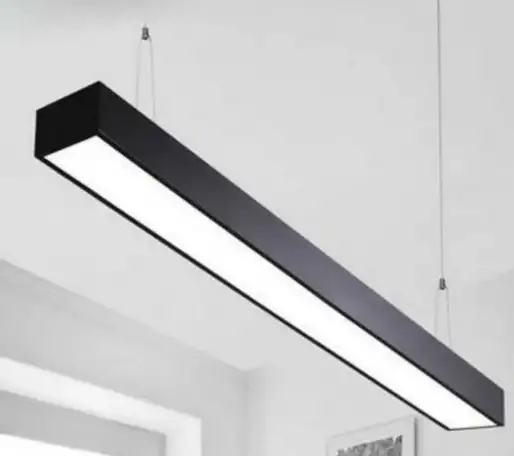 Линейные лампы на троссах, фотография 1