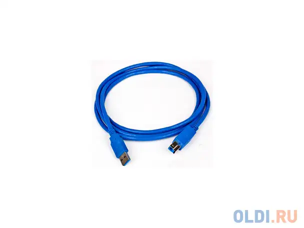 Кабель соединительный usb 3.0 am-am 1.8м gembird экранированный синий ccp-usb3-amam-6, фотография 1