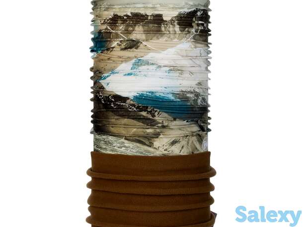 Бандана buff polar  new dolomiti sand/tundra khaki, фотография 1