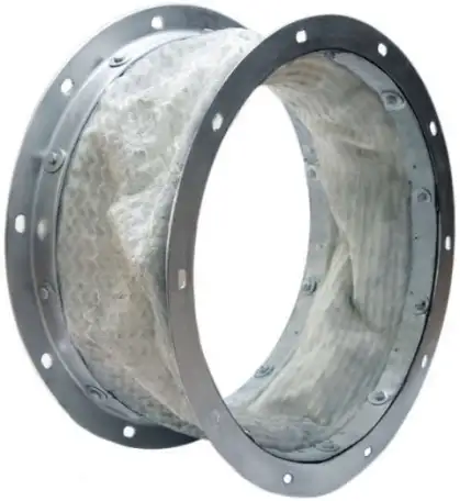 Вставка мягкая гибкая круглая Диаметр: 1250; 400; 450... мм, Длина: 240; 140..., фотография 1