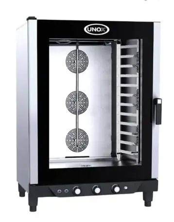 Печь конвекционная UNOX XV 893. Подключение 380 В Количество уровней12 Расстояние между уровнями 67 мм Тип и размер гаст, фотография 1