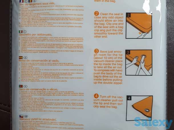 Вакуумные пакеты 70х100 см качество, фотография 2