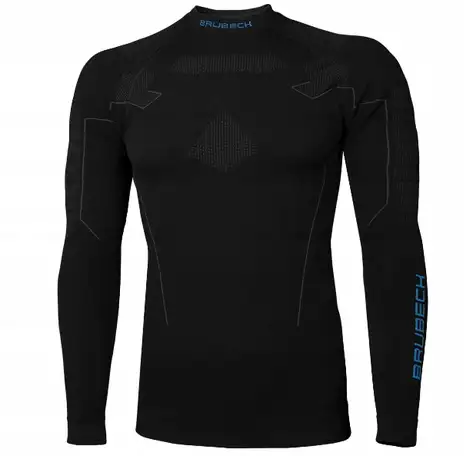 Термокофта brubeck men thermo nilit heat grey, фотография 18