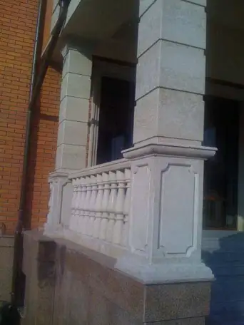 Травертиновые колонны Алматы, колонны из мрамора, гранита, травертина, оникса. Опыт 20 лет, фотография 2