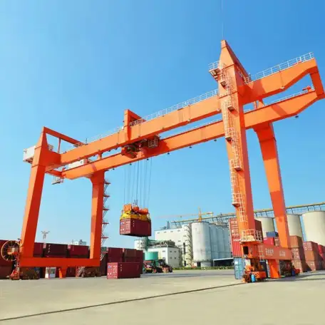 Полукозловой кран от Power Crane, фотография 2