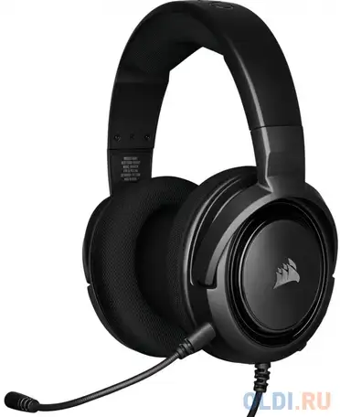 Гарнитура corsair gaming™ hs35 stereo gaming headset, carbon (eu version), фотография 1