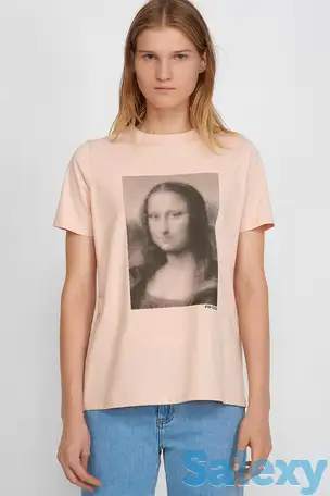 Футболка прямого кроя с принтом vassa&co, фотография 1