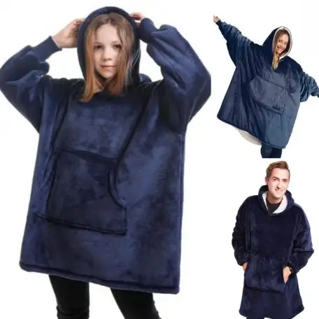 Клетчатый свитшот с капюшоном, фотография 1