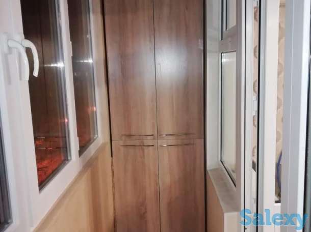 Балконы в Талгаре:утепление, обшивка сайдингом, отделка Мдф декор., фотография 7