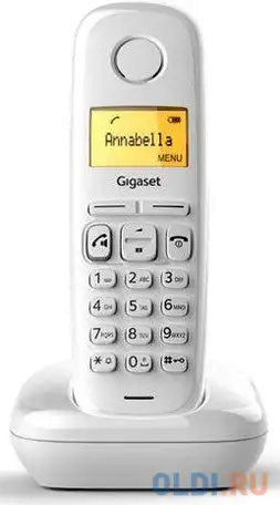 Р/телефон dect gigaset a270 sys rus белый аон, фотография 1