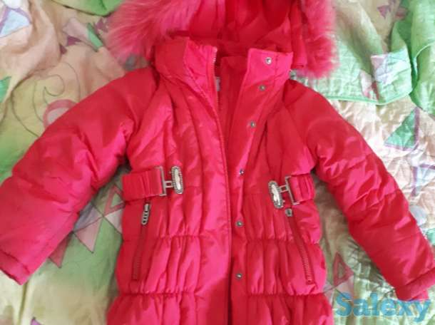 зимнюю куртку на девочку от3-5 лет, фотография 1