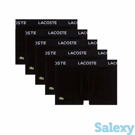 Однотонное нижнее бельё lacoste (5шт.), фотография 1