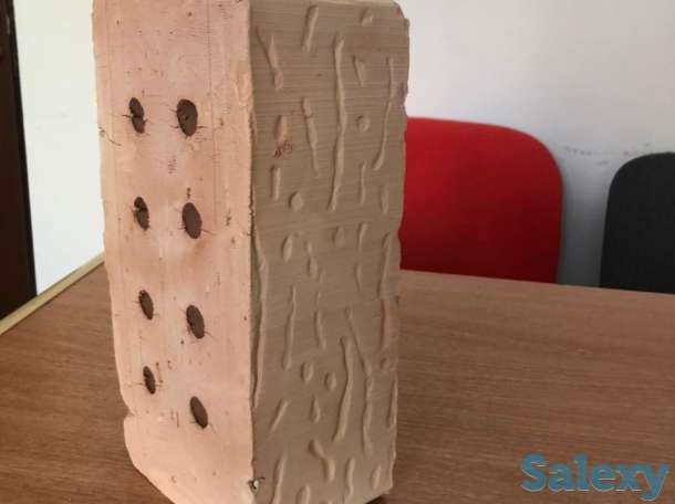 Красный жженный кирпич полуторный, фотография 1