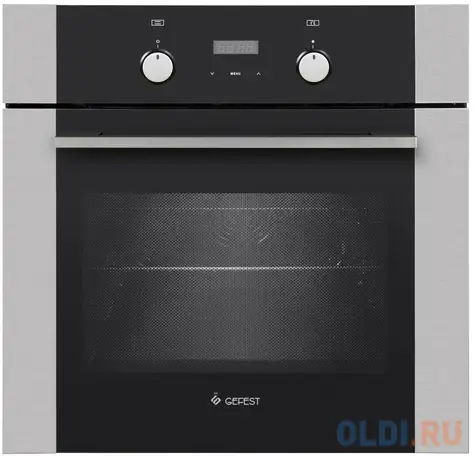 Электрический шкаф gefest da 622-03 rn3 серебристый/черный, фотография 1
