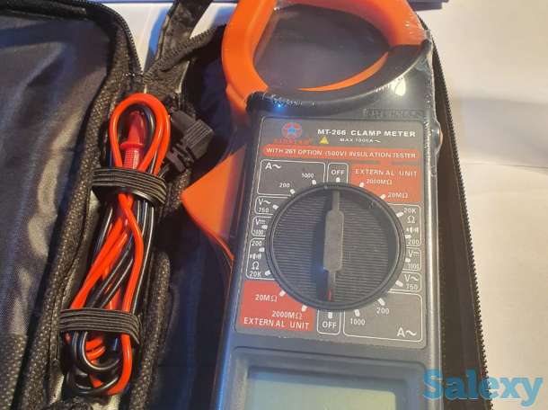 Токоизмерительные клещи мультиметр MT-266, фотография 2