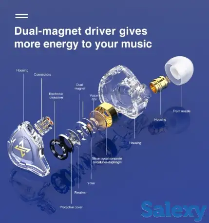 Наушники QKZ AK6 MAX HiFi, фотография 6