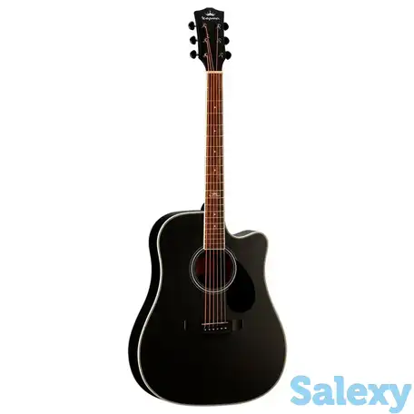 Акустическая гитара kepma d1c black matt, фотография 1