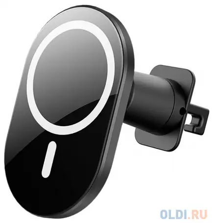 Держатель wiiix cw-74v-b магнитный беспров.з/у. черный, фотография 1