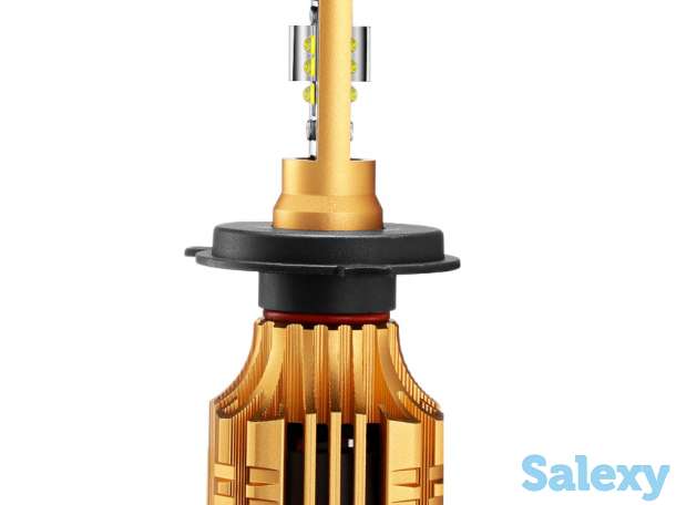 LED светодиодные автомобильные лампы H4 70w 6500K, фотография 5