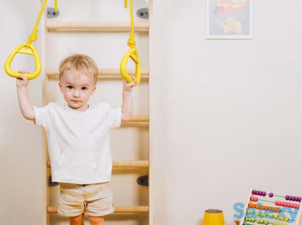 Детский спортивный комплекс (Шведская стенка). Рассрочка, Кредит!, фотография 6
