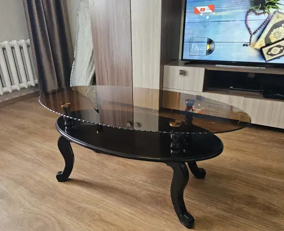 Горка, компьютерный стол, журнальный столик, фотография 1