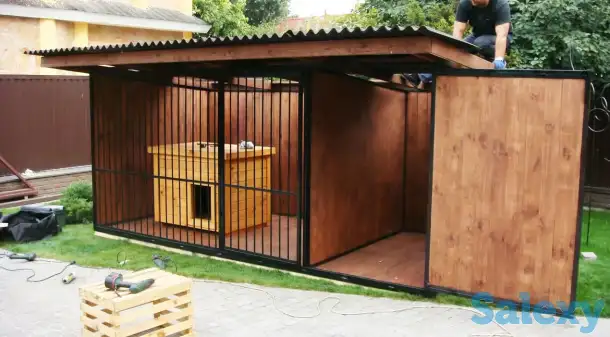 Вольер на заказ для собак, фотография 2