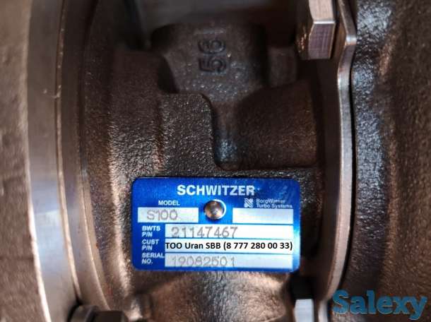 Турбина 21147467,турбокомпрессор) Deutz на экскаватор погрузчик Volvo BL, фотография 1
