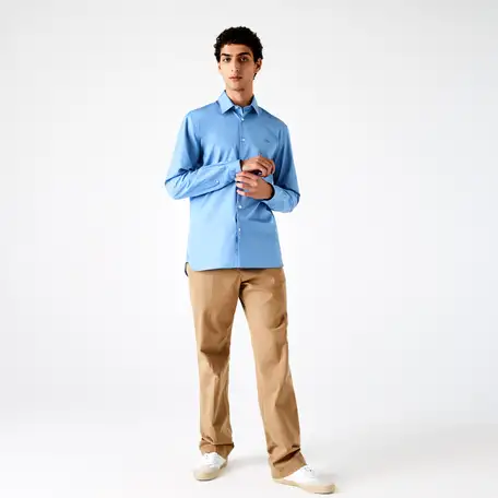 Мужская рубашка lacoste classic fit, фотография 1