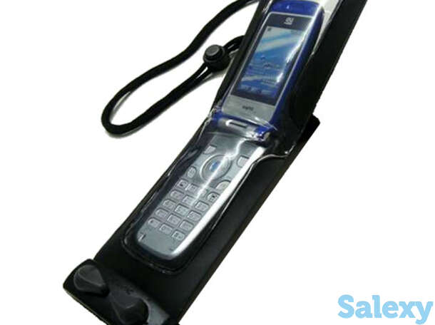 Водонепроницаемый чехол aquapac 080 - flip phone 100х70 мм, черный, фотография 1