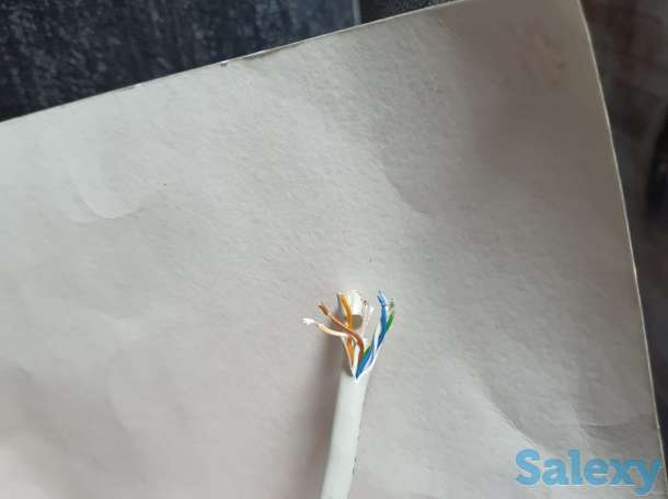 Кабель Astel UTP-CCA CAT5E 8-жильный, высокоскоростной LAN бухта 223 м, фотография 3