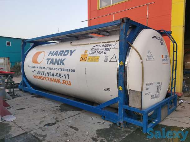 Танк-контейнер б/у 30000 лит. под спирт, фотография 2