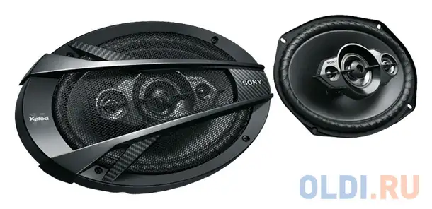 Колонки автомобильные sony xs-xb6941 650вт 89дб 4ом 16x23см (6x9дюйм) (ком.:2кол.) коаксиальные, фотография 1