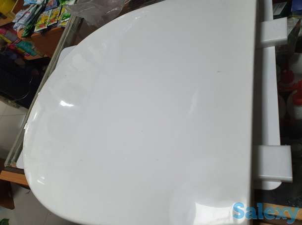 Сиденье для унитаза туалета полка для крепления, фотография 2