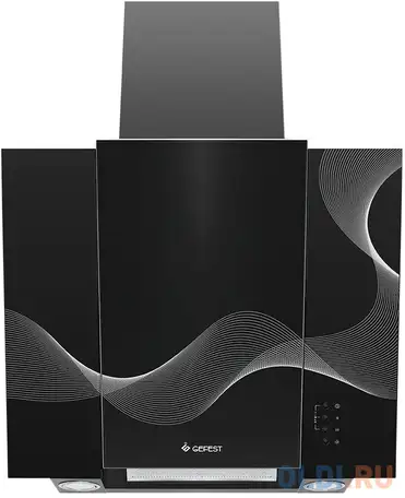 Вытяжка каминная gefest во 3603 к26 черный, фотография 1