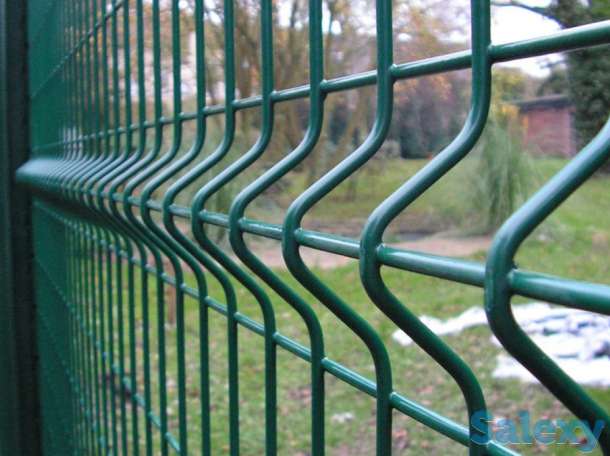 Металлические 3D ограждения, фотография 1