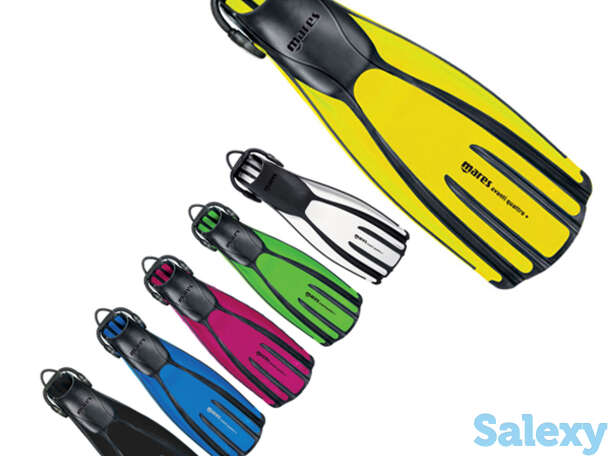 Ласты регулируемые mares avanti quattro+ цвет синий, фотография 1