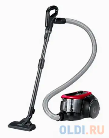 Пылесос samsung vc18m21c0vr/ev сухая уборка красный, фотография 1