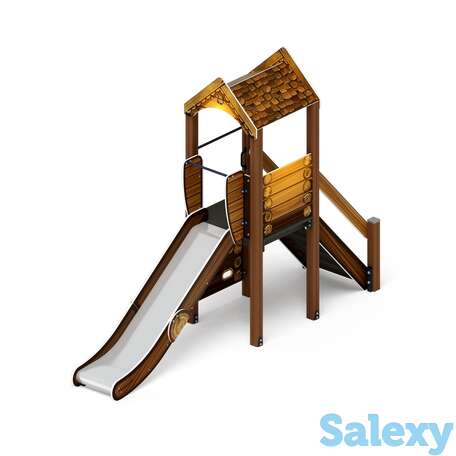 Детский игровой комплекс «играйте с нами (эко)» дик 2.01.1.01-02 h=1200, фотография 1