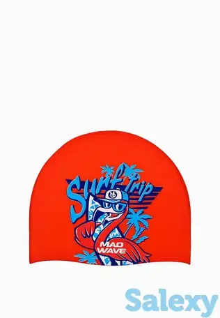 Шапочка для плавания madwave, фотография 1
