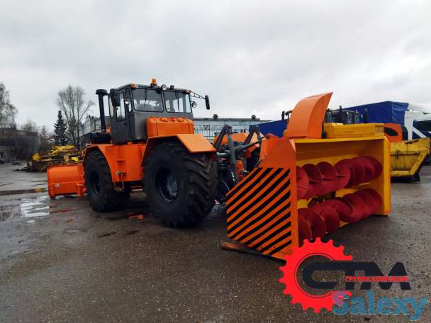 Трактор Кировец К-701 передний отвал, шнекоротор, фотография 6